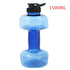 Blue-  TGS OG Water Dumbbell Sport Bottle